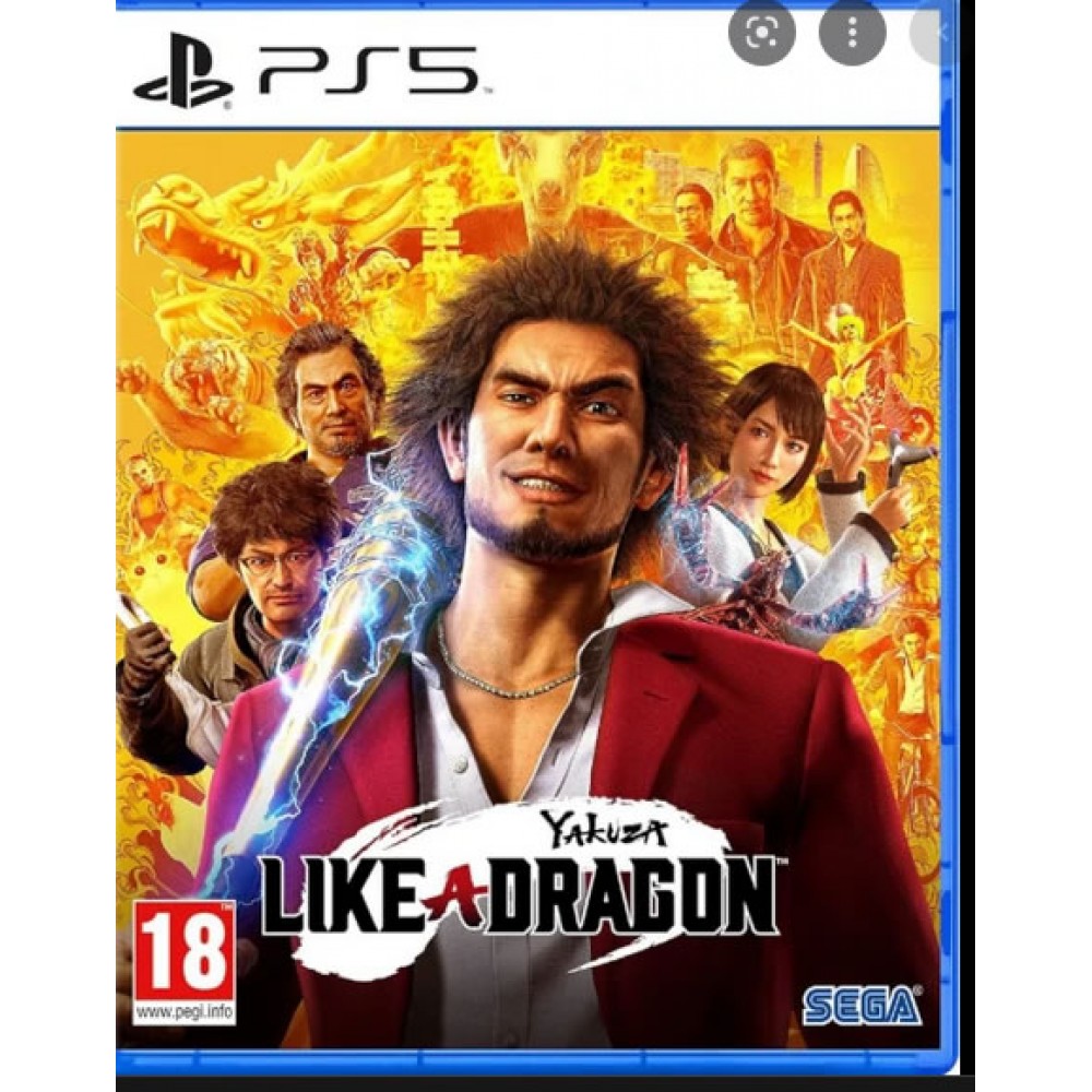 Ps5 Yakuza Like a Dragon